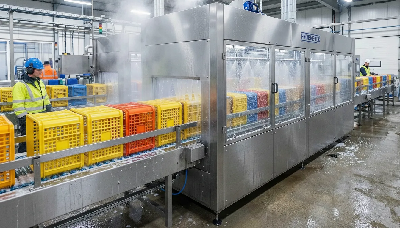 コンテナ洗浄機とは？基礎知識から選び方、導入メリットまで徹底解説